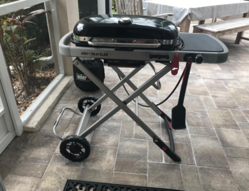 Weber Traveler Portable Propane Gas Grill - Red photo review